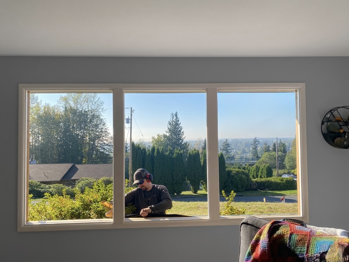 Window replacement project